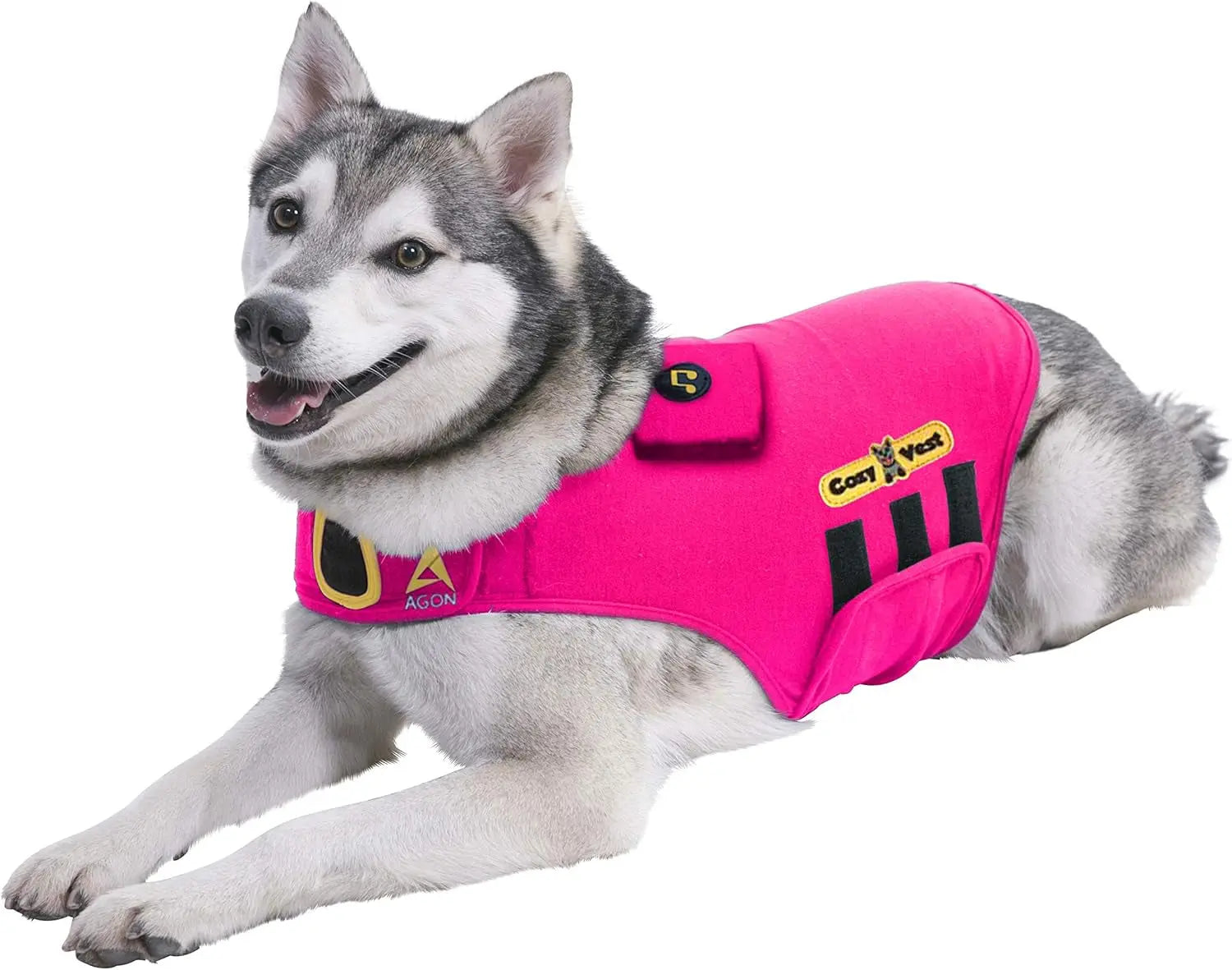 3-in-1 Dog Anxiety Vest with Music & Aromatherapy Calming Coat XXS–XXL