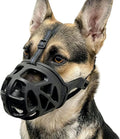 Dog Basket Muzzle Adjustable Humane Anti-Bite Training Muzzle for Dogs