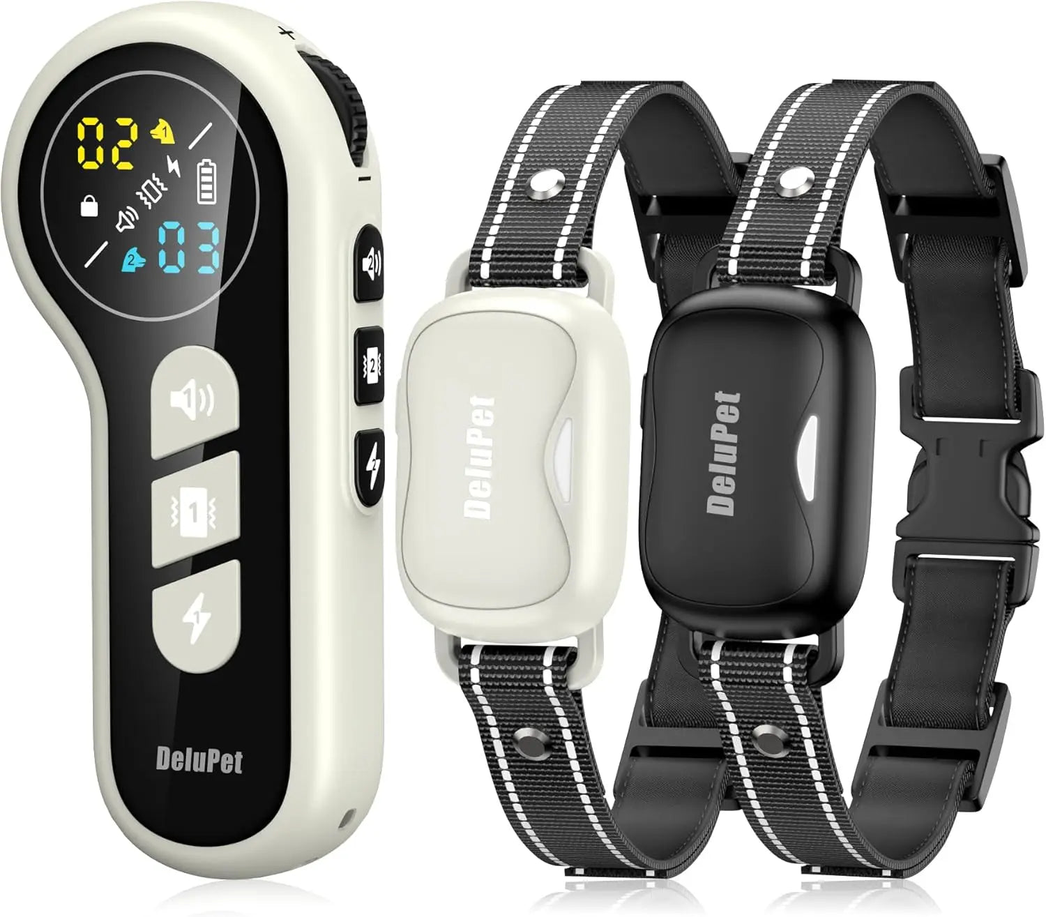 Dog Training Collar with Remote for 2 Dogs, 4500ft Range, Rechargeable