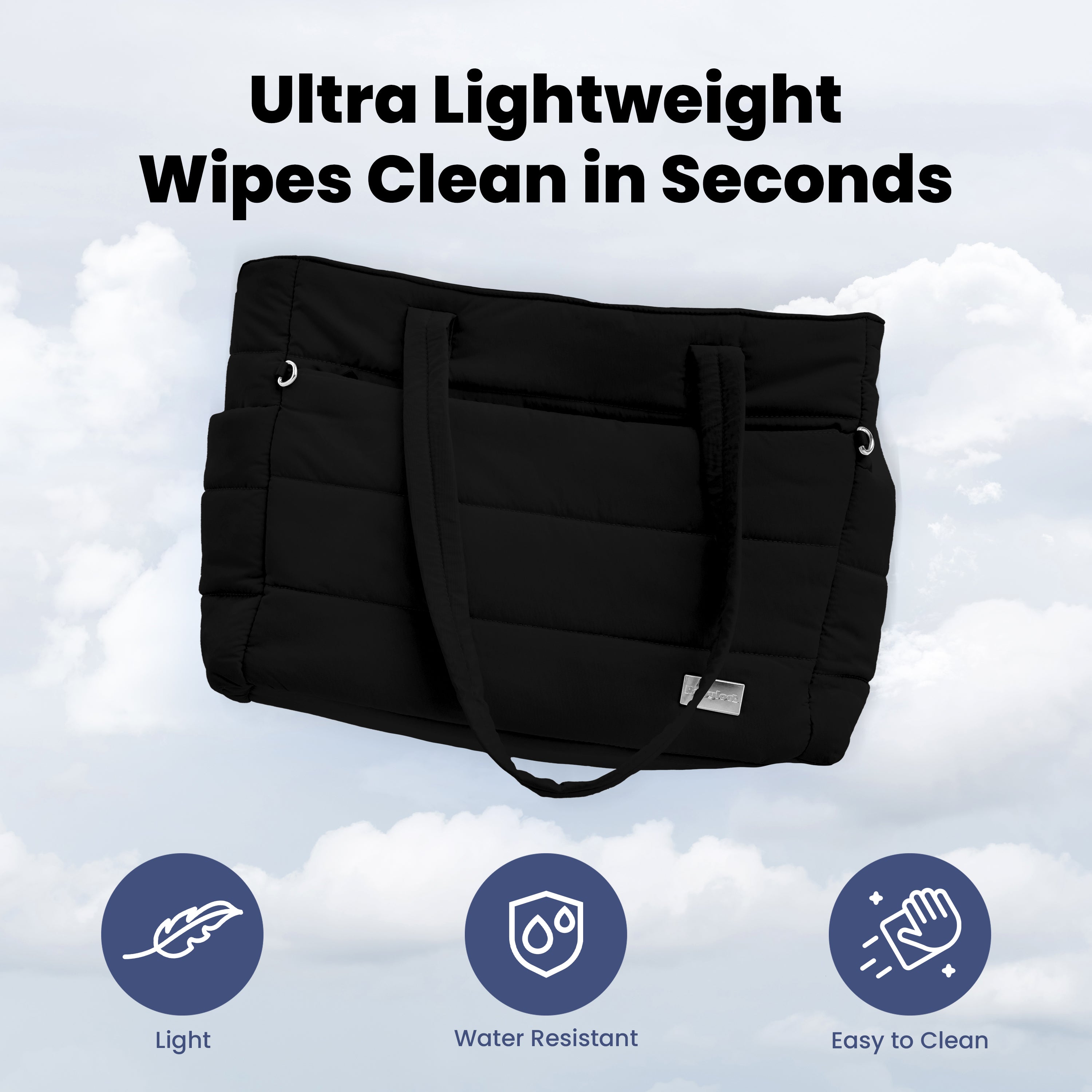 Puffer Dog Travel Bag for Dog Moms